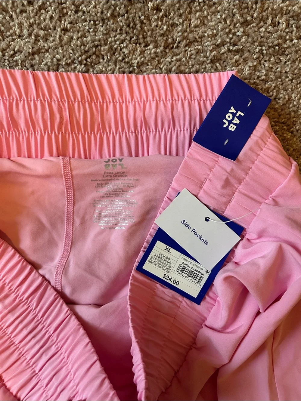 JoyLab Pink Layered Ruffle Skort - Picture 2 of 3